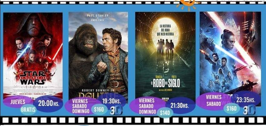 Grandes estrenos en el Cine Teatro de Pila