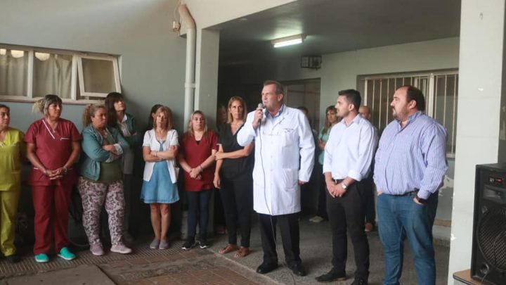 RANCHOS: El Intendente puso en funciones a las nuevas autoridades del Hospital