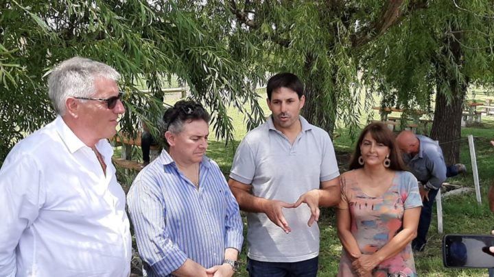 RÍO SALADO: Tras gestiones de la oposición autoridades de hidráulica visitan Gral Belgrano