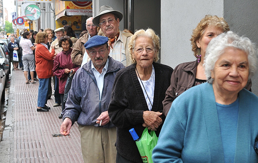 El gobierno anuncia el aumento de jubilados
