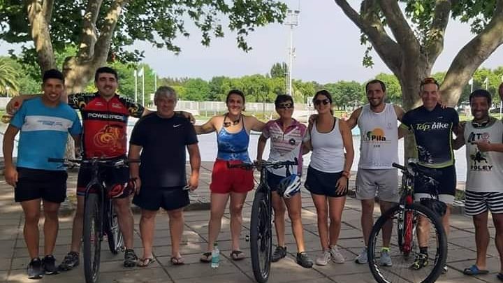 PILA: Atletas locales participaron de un Triatlón en la ciudad de Rauch