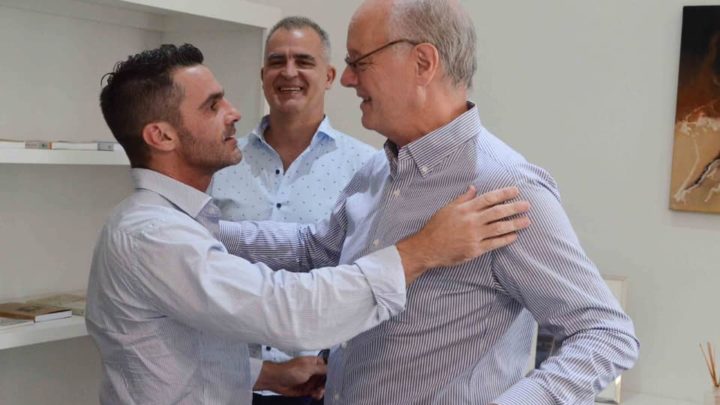 CASTELLI: Sebastian Echarren fue recibido por el Ministro de Salud de la provincia