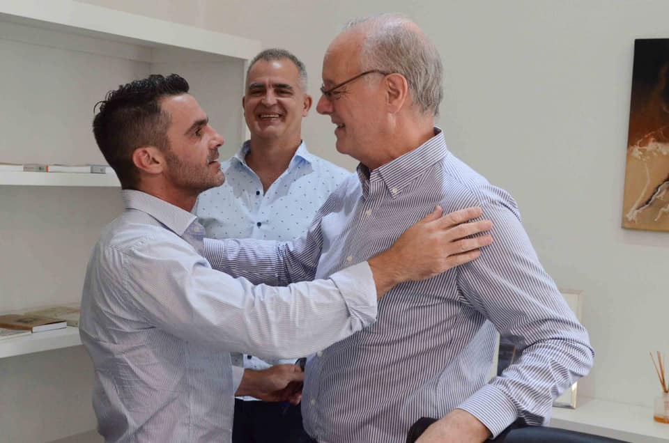 CASTELLI: Sebastian Echarren fue recibido por el Ministro de Salud de la provincia