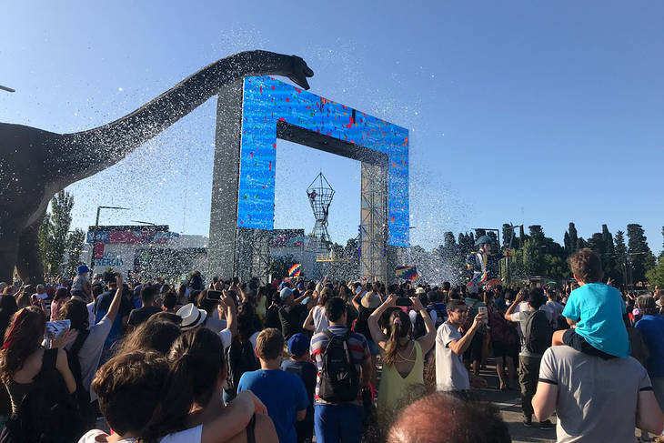 Y al atardecer de un sábado de verano, reabrió Tecnópolis Y al atardecer de un sábado de verano, reabrió Tecnópolis