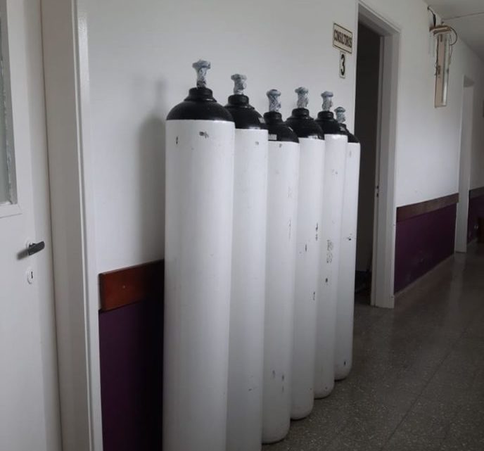 GRAL GUIDO: El municipio adquirió 12 tubos de oxígeno medicinal GRAL GUIDO: El municipio adquirió 12 tubos de oxígeno medicinal