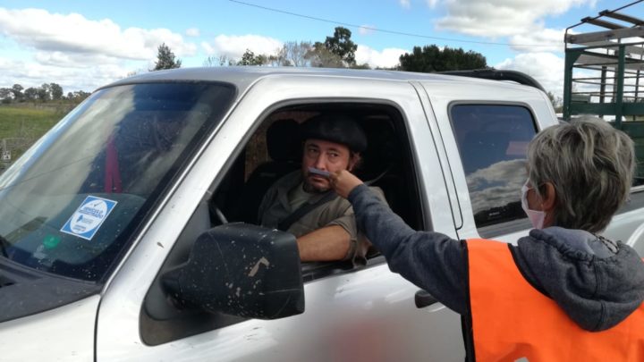 RANCHOS: Realizan testeo de olfato en los controles de ingreso
