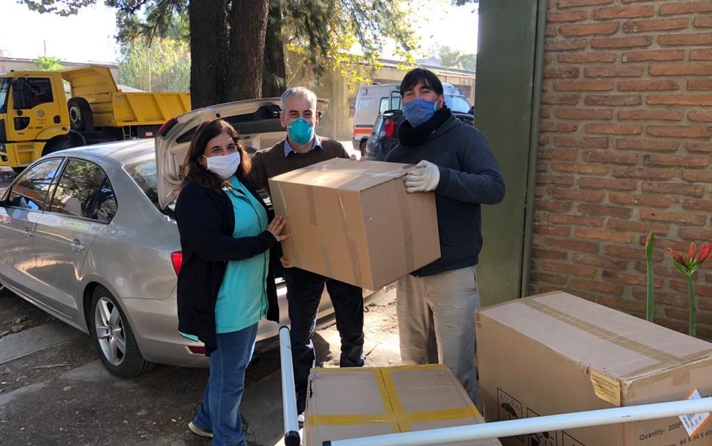CASTELLI: Llegada de insumos médicos para el sistema de salud CASTELLI: Llegada de insumos médicos para el sistema de salud