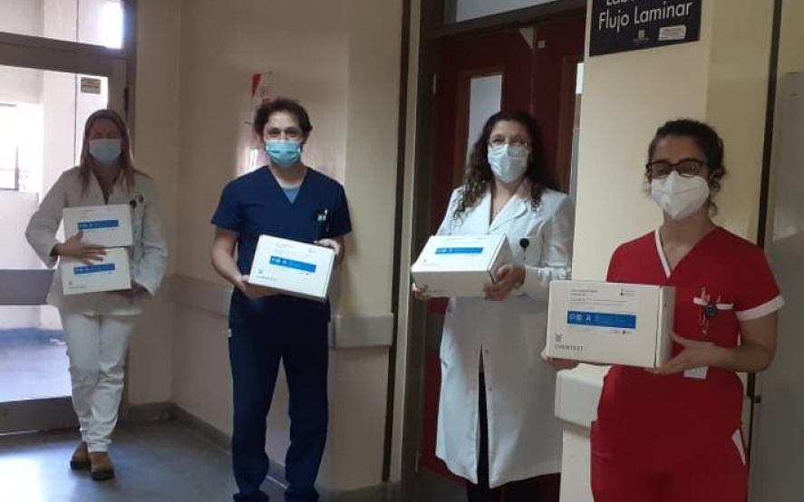 Los hospitales públicos bonaerenses ya tienen test de diagnóstico rápido de Covid-19: mirá cómo funcionan Los hospitales públicos bonaerenses ya tienen test de diagnóstico rápido de Covid-19: mirá cómo funcionan