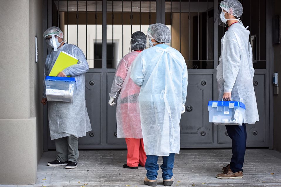 CHASCOMUS: Se realizó un operativo de búsqueda de casos sospechosos de COVID-19 CHASCOMUS: Se realizó un operativo de búsqueda de casos sospechosos de COVID-19