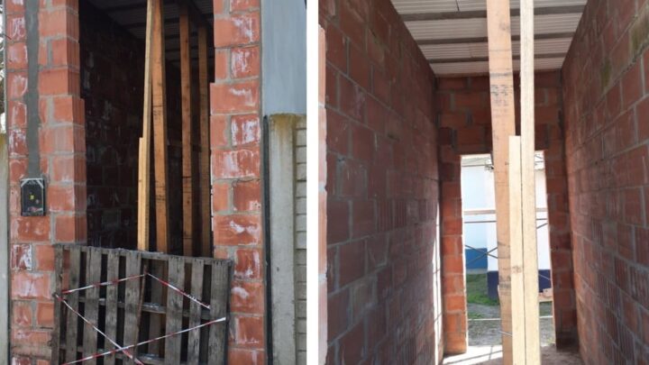 Avanza la construcción del primer cajero automático en VILLANUEVA