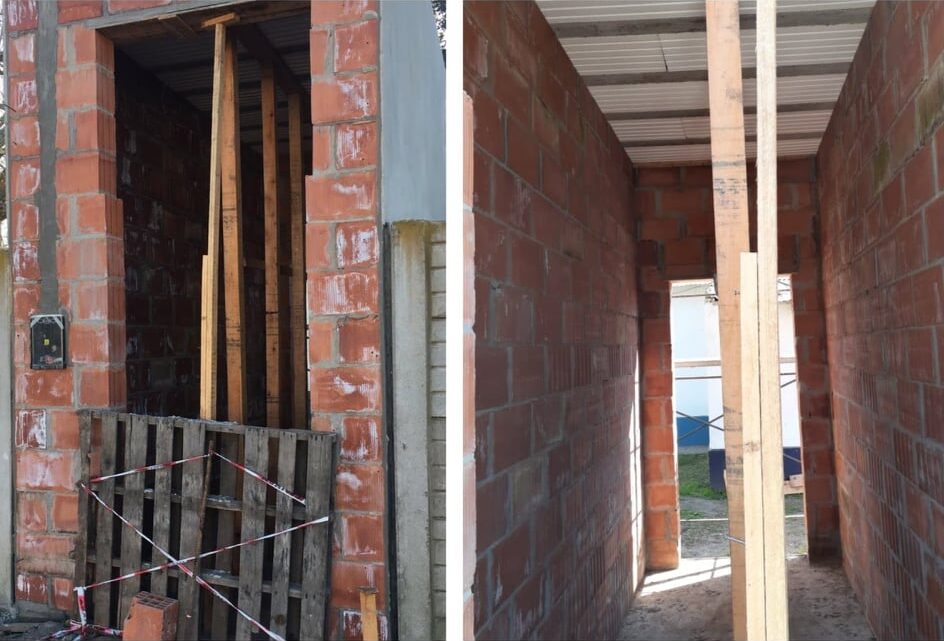 Avanza la construcción del primer cajero automático en VILLANUEVA