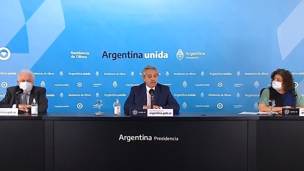 Fernández: “La producción latinoamericana de la vacuna será en Argentina y México” Fernández: “La producción latinoamericana de la vacuna será en Argentina y México”