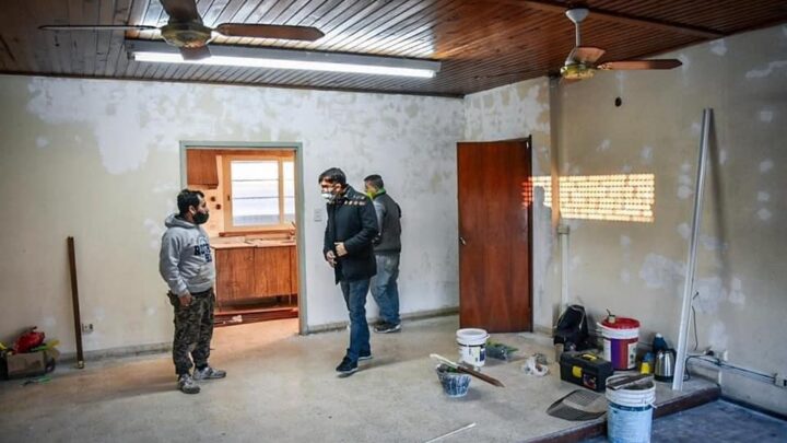 Echarren superviso las obras del futuro Instituto Municipal de Innovación Tecnológica