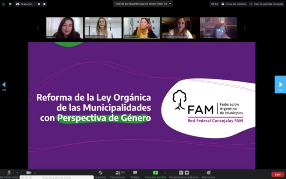 Impulsan una reforma con perspectiva de genero a la Ley Orgánica de las Municipalidades