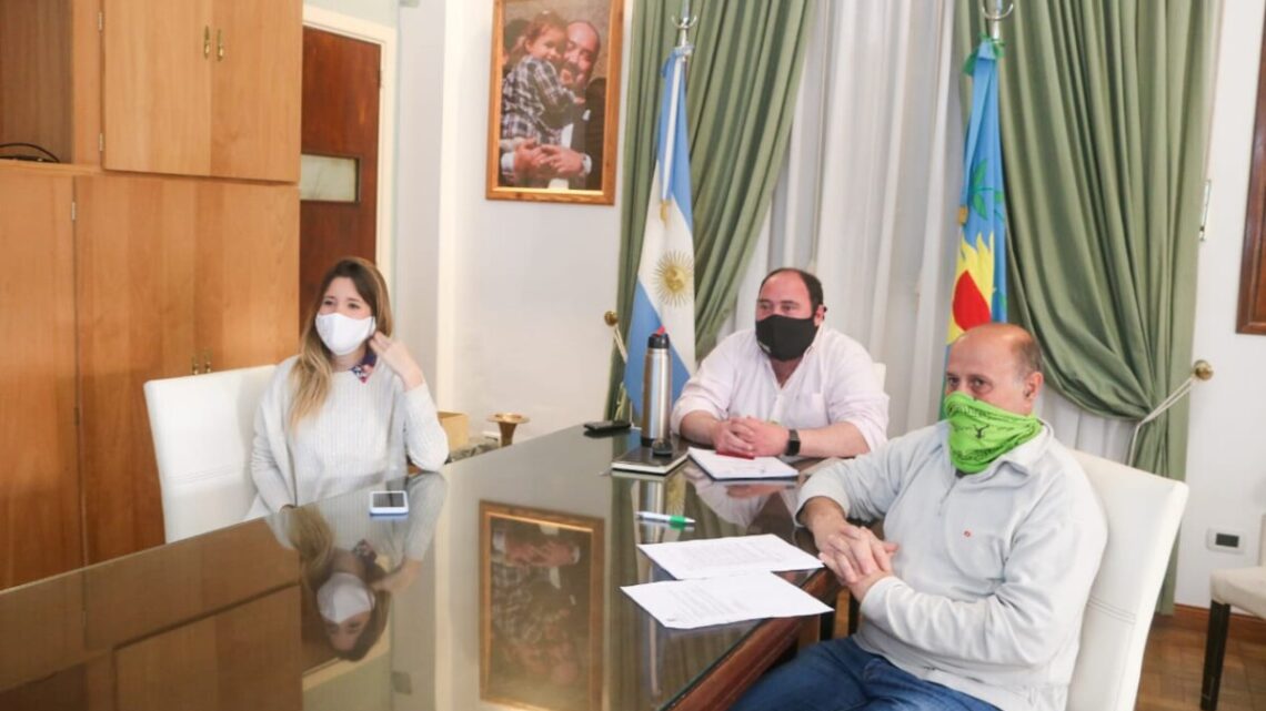 RANCHOS: El Intendente gestiona aportes para el Parque Industrial