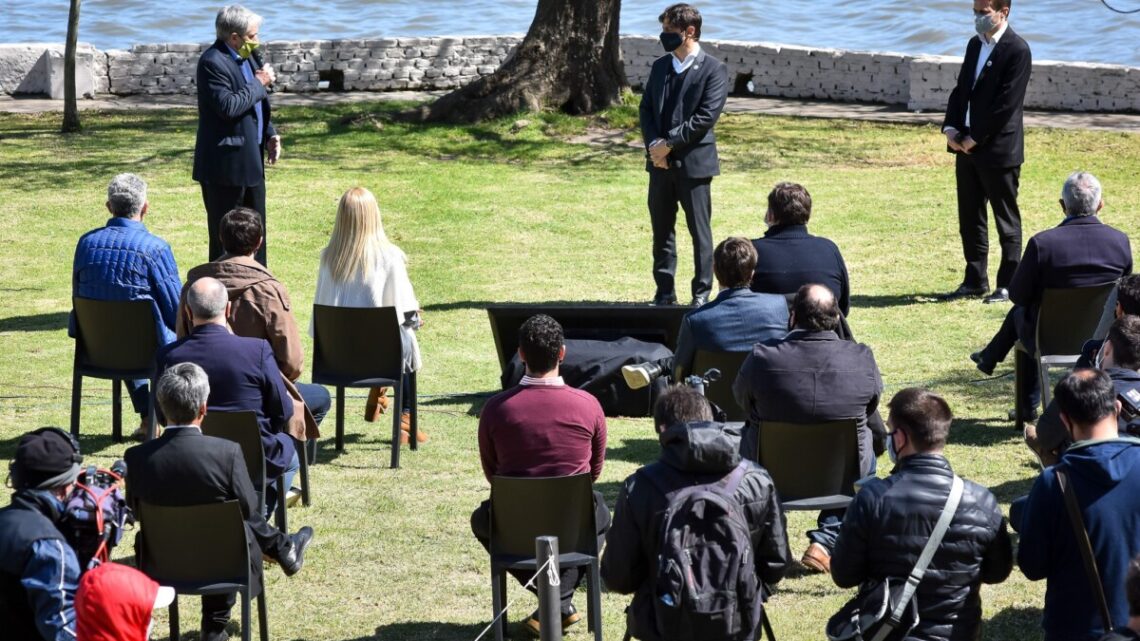 Kicillof anunció en Chascomús la distribución del Fondo para la reactivación de la Cultura y el Turismo