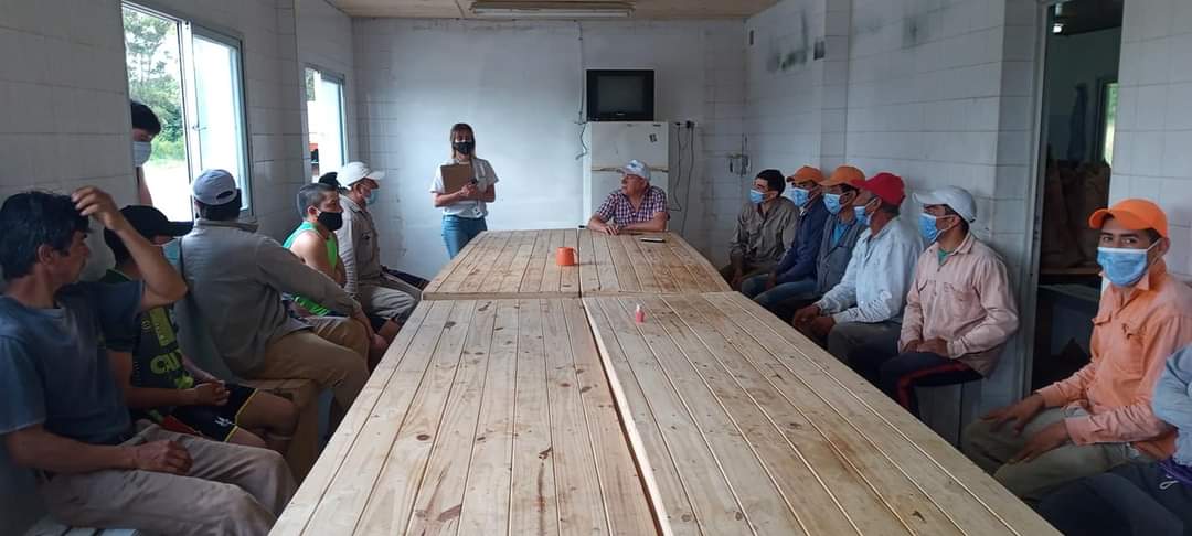 GRAL BELGRANO: UATRE y RENATRE realizaron operativo de fiscalización en establecimiento rural