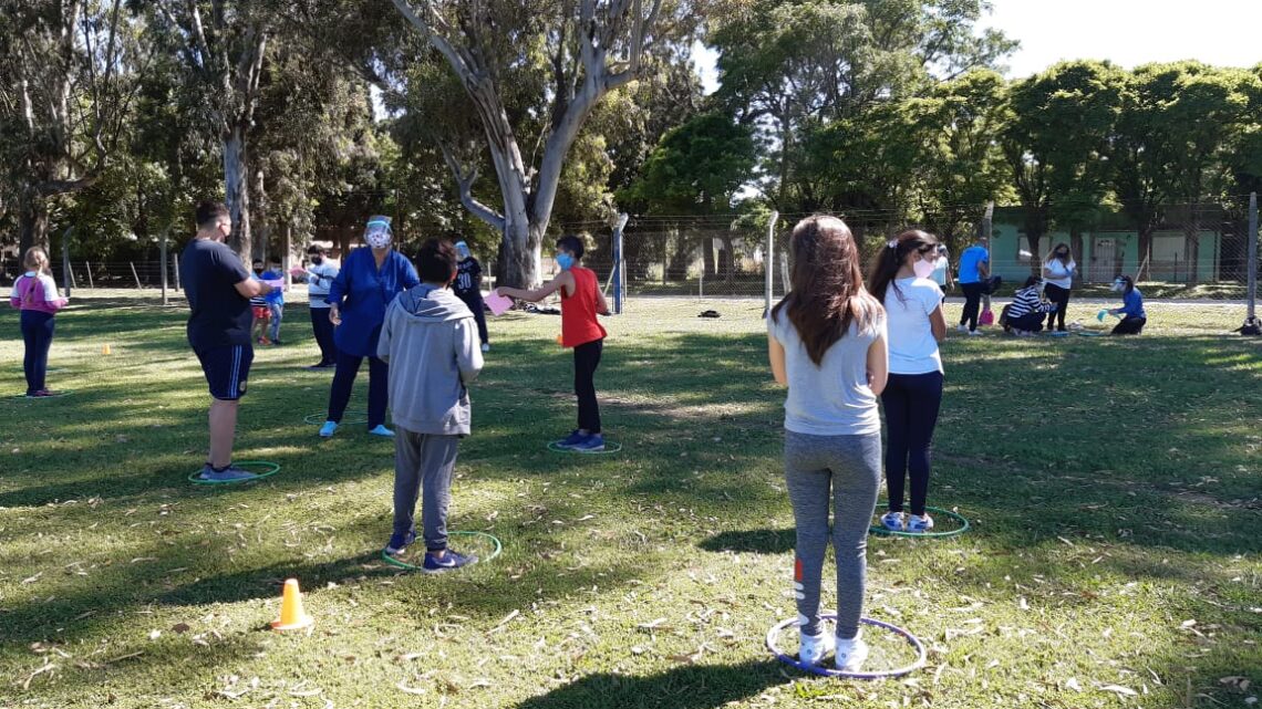 Comenzaron las actividades socioeducativas no escolares en General Belgrano Comenzaron las actividades socioeducativas no escolares en General Belgrano
