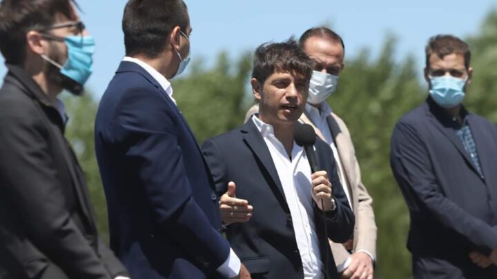 Kicillof y el intendente Cardozo presentaron los avances en las Rutas 11 y 56