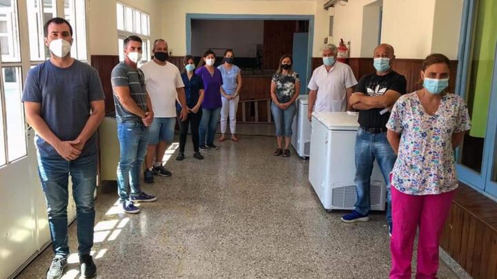 CASTELLI: Se organiza el operativo de vacunación en la Escuela 1