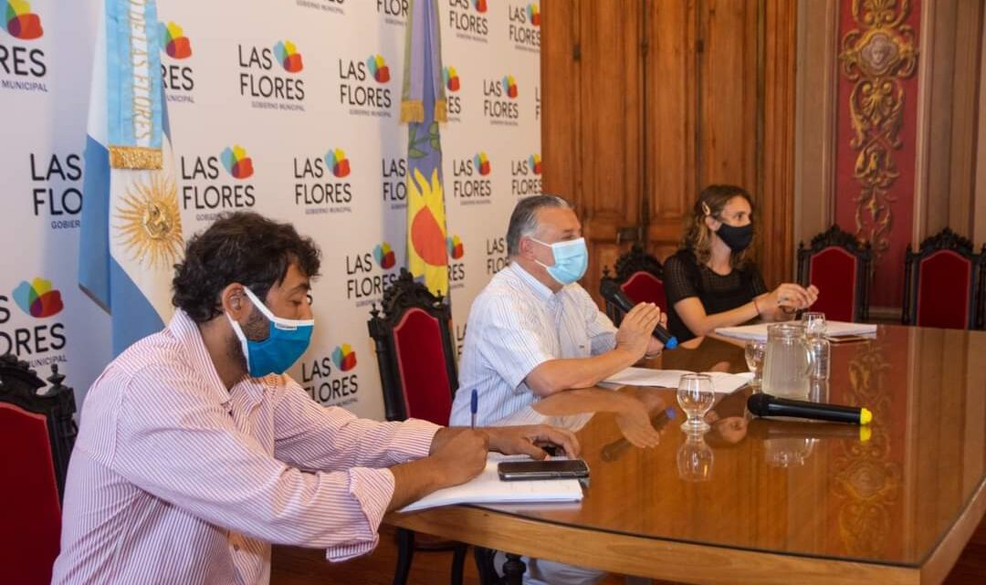 LAS FLORES: Gelené entregó fondos a comercios e instituciones por segunda vez