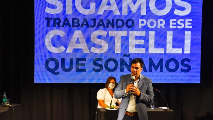 CASTELLI: Echarren anunció más obras para el 2021