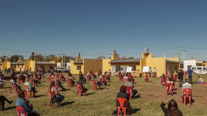 En un emotivo acto se realizó el sorteo de las Viviendas del Plan Federal