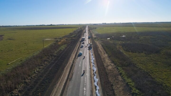 Inició la obra de repavimentación de la Ruta Provincial N° 215
