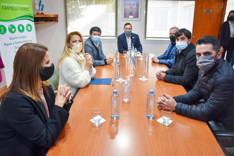 FABIOLA YAÑEZ Y EL MINISTRO DE DESARROLLO SOCIAL DE LA NACION DANIEL ARROYO VISITARON CASTELLI