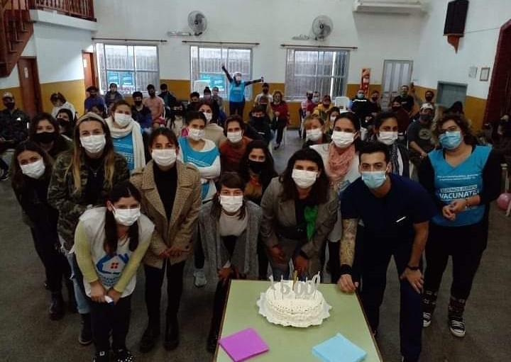 El Vacunatorio de Gral.Belgrano celebra los 0 casos de covid El Vacunatorio de Gral.Belgrano celebra los 0 casos de covid