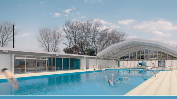 PILA: Walker dio a conocer como serà la primera pileta climatizada de la ciudad