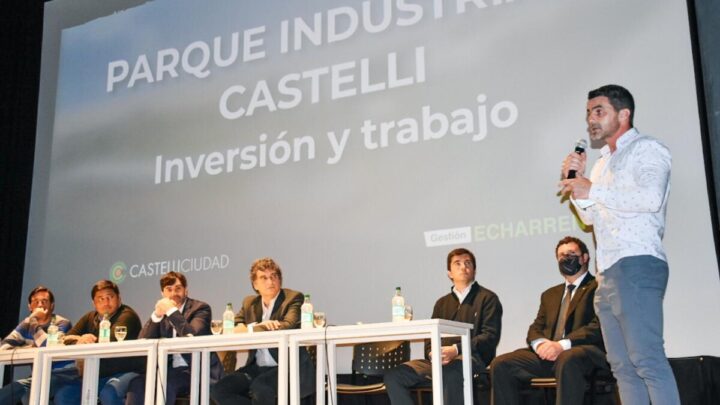 EN CASTELLI, POR PRIMERA VEZ, SE INSTALAN EMPRESAS EN EL NUEVO PARQUE INDUSTRIAL