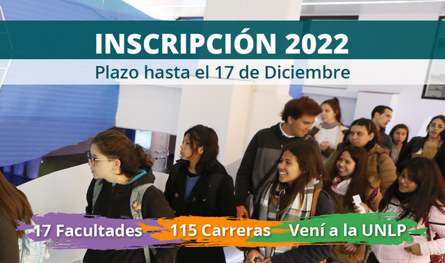Comenzó la inscripción a todas las carreras para el ciclo 2022
