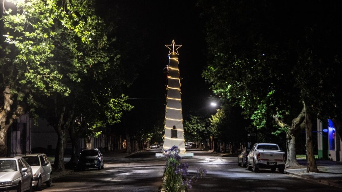 Alegría y espíritu navideño se vive en las calles de Las Flores Alegría y espíritu navideño se vive en las calles de Las Flores