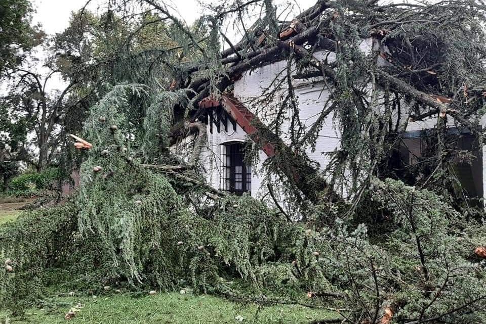 Temporal azotó la región dejando daños materiales Temporal azotó la región dejando daños materiales