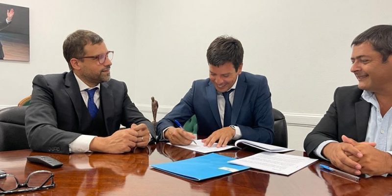 Nuevo asfalto unirá Lucila del Mar con San Bernardo Nuevo asfalto unirá Lucila del Mar con San Bernardo