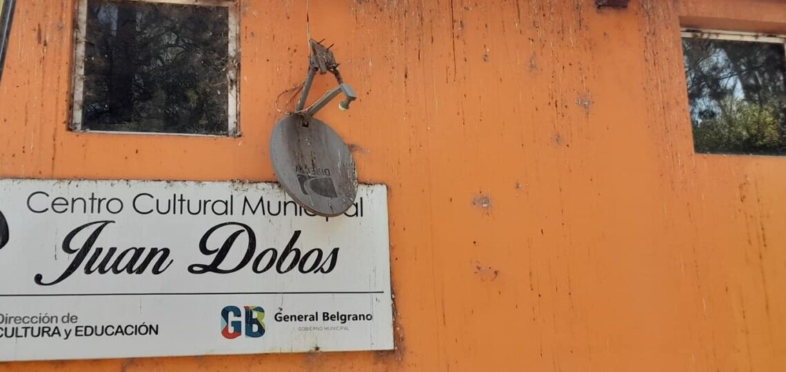 GRAL BELGRANO: Preocupa la desidia de los espacios culturales. Reclaman soluciones al municipio