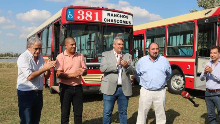 Quedo presentado oficialmente el servicio de ómnibus RANCHOS – CHASCOMÚS