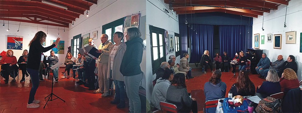 RANCHOS: Después de una década, el Coro de Música Popular vuelve a cantar