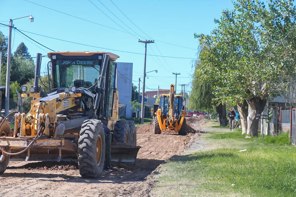 RANCHOS: El Municipio continúa con el plan de pavimentación