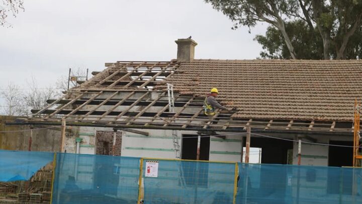 RANCHOS: Avanza la puesta en valor de la ESTACIÓN DEL FERROCARRIL