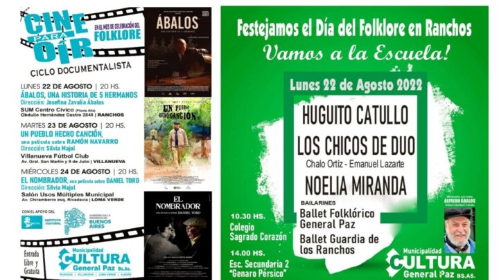 RANCHOS: Con diversas actividades, el municipio celebra el Día del Folklore