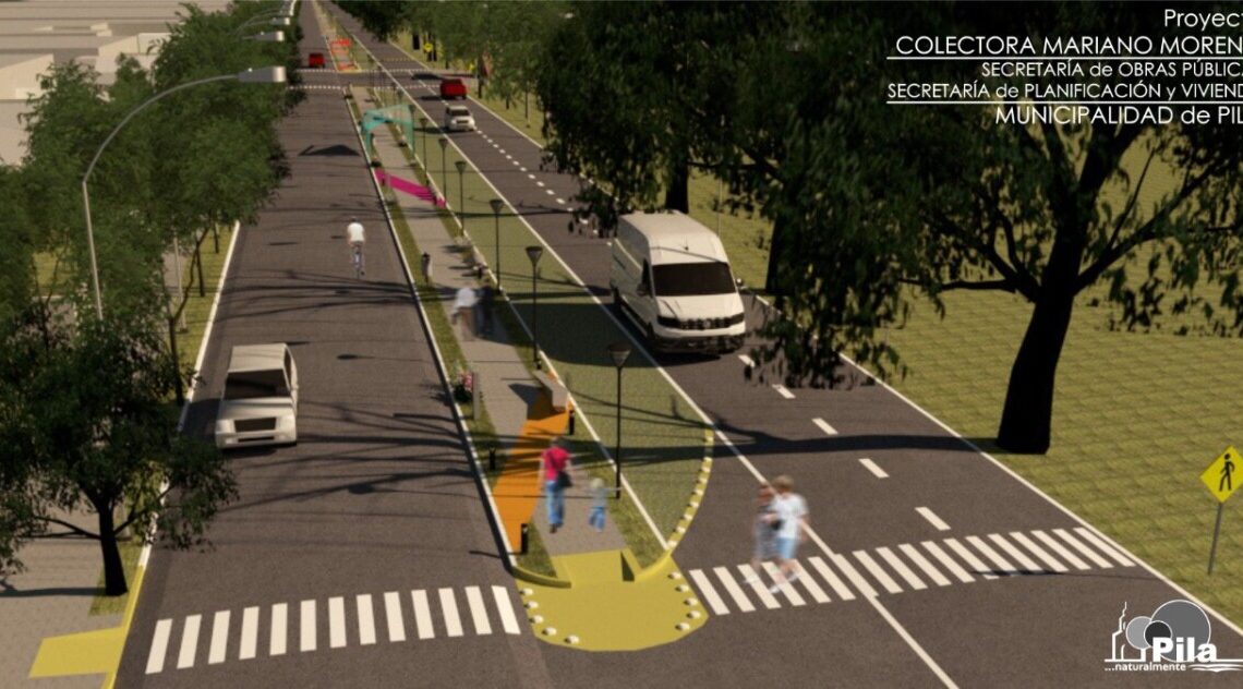 PILA: Importante proyecto busca fortalecer y valorizar el principal acceso a la ciudad.
