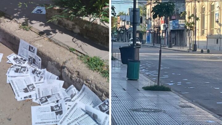 CHASCOMÚS: La lista 6 Azúl emitió un comunicado de repudio y solidaridad por los panfletos que aparecieron en la ciudad