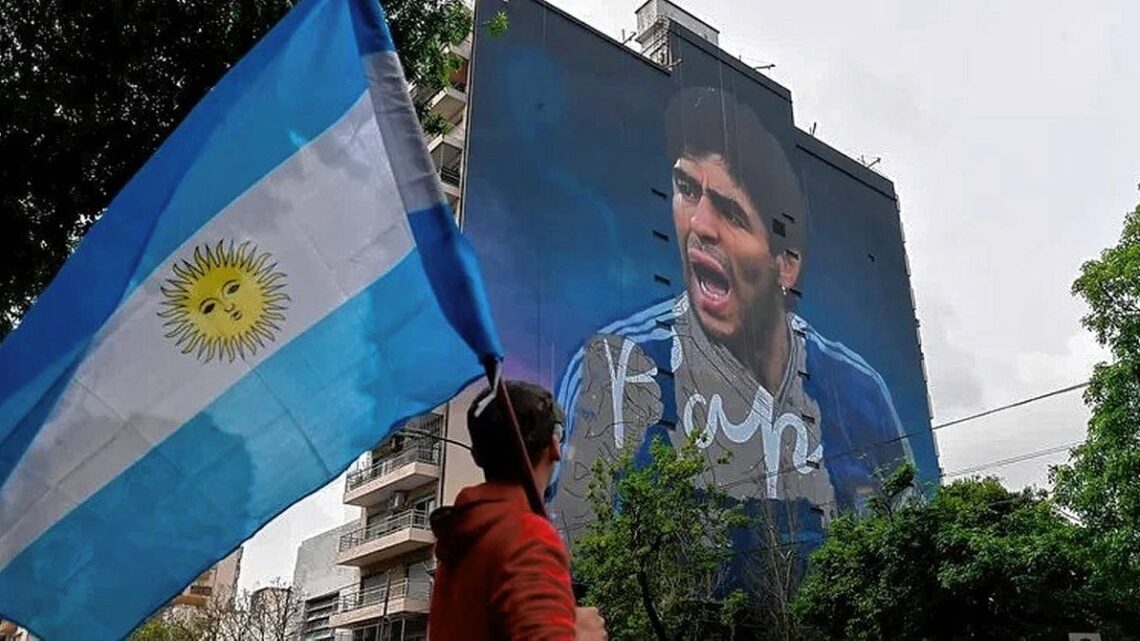 Maradona tendrá el mural más grande del mundo en la Ciudad de Buenos Aires Maradona tendrá el mural más grande del mundo en la Ciudad de Buenos Aires