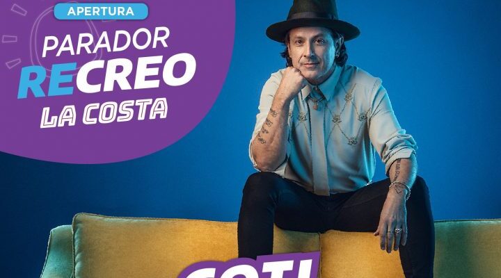 Coti Sorokin abrirá con un show al aire libre las actividades de verano del Parador ReCreo