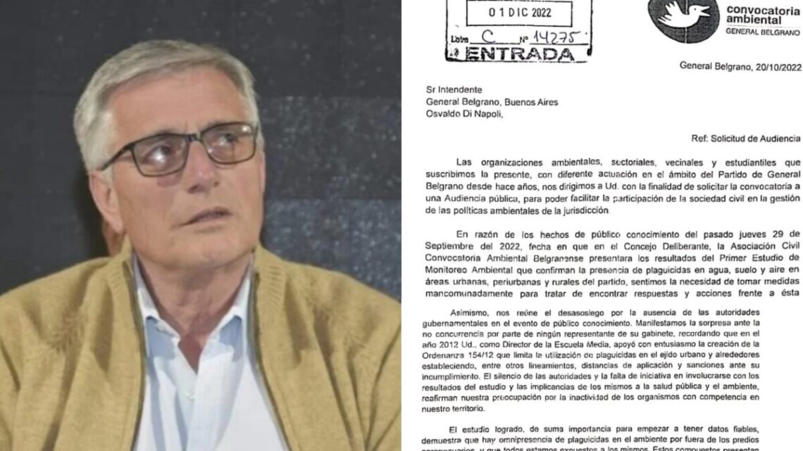 Convocatoria ambiental solicitó mediante un duro comunicado una audiencia con el Intendente Dinapoli
