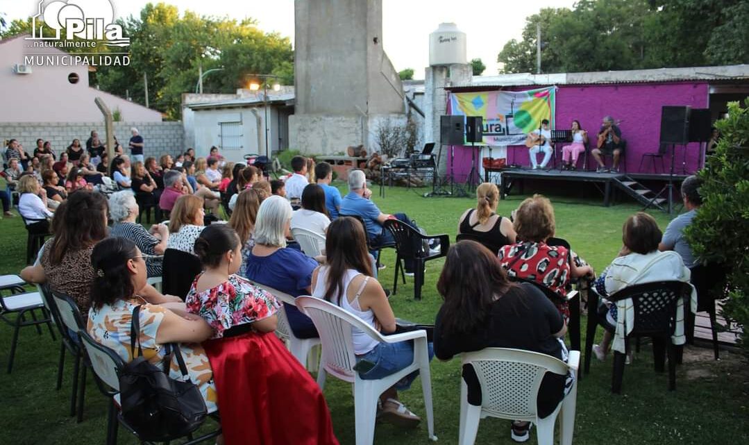 PILA: Mucha música y alegría en la inauguración del patio cultural y muestra de talleres