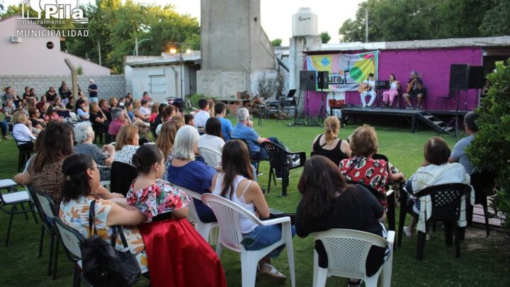 PILA: Mucha música y alegría en la inauguración del patio cultural y muestra de talleres