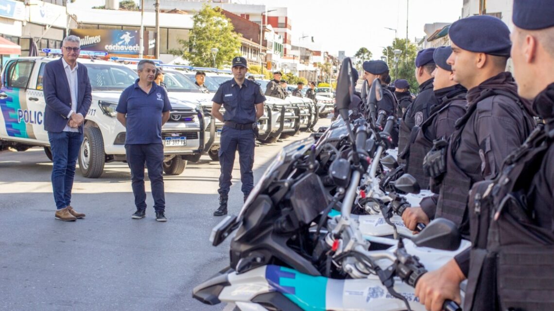 Villa Gesell recibió los refuerzos de Seguridad para el Operativo de Sol a Sol